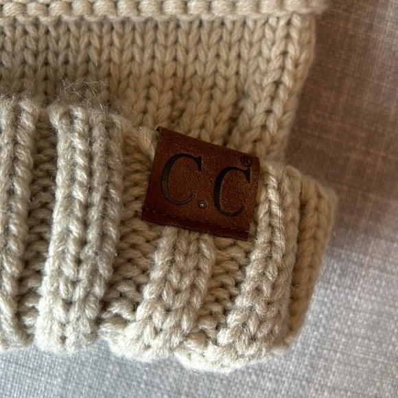 C.C. Oversized Beanie - Picture 2 of 2